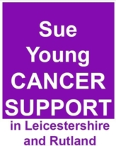 Sue Young Cancer Support in Leicestershire and Rutland logo